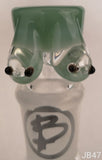 Benwa Glass - 18mm Boobies Bowl (4 Hole) - Colors Available