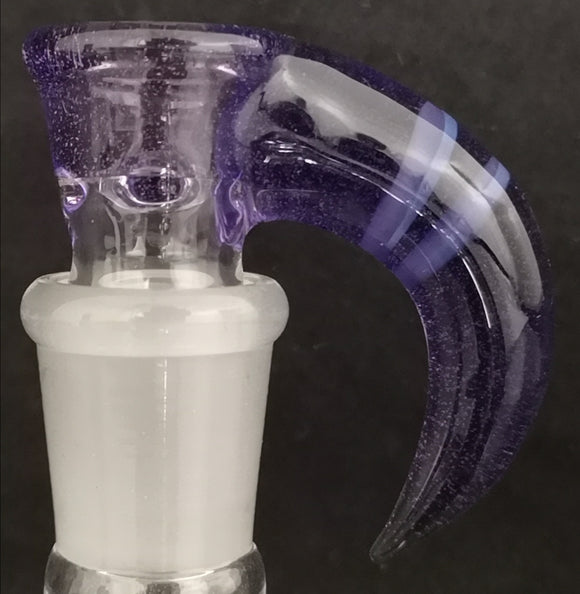 Lysergic Glass - 18mm CFL Horn Bowl (4 Hole) - Colors Available