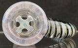 Lysergic Glass - 18mm CFL Horn Bowl (4 Hole) - Colors Available