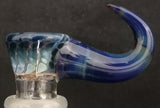 Lysergic Glass - 18mm Honey Comb Up Horn Bowl (4 Hole) - Colors Available