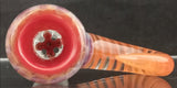 Lysergic Glass - 18mm Honey Comb Up Horn Bowl (4 Hole) - Colors Available