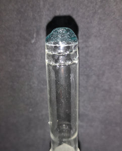 Kristo Boro - 2 1/2" 18mm to 18mm Color Accent Gridded Downstem - Blue - $50