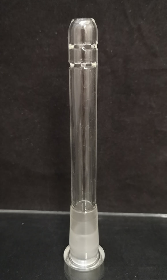 TYY Glass - 18mm to 14mm Clear Gridded Open End Downstem - Sizes Available - $55