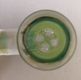 Bennett Glass - 18mm Colored Horn Bowl w/ Opal ( 4 Hole) - Colors Available - $130