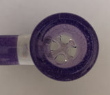 Bennett Glass - 18mm Colored Horn Bowl w/ Opal ( 4 Hole) - Colors Available - $130