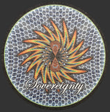 Sovereignty Glass x Moodmats - 8" Square or Round - Designs Available
