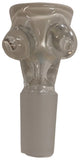Benwa Glass - 14mm Boobies Bowls (1 Hole) - Colors Available