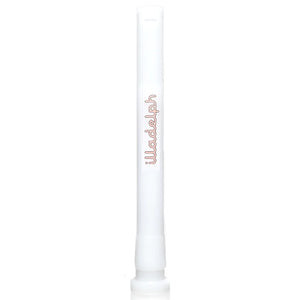 Illadelph Glass - 5" 18mm to 14mm White Standard Downstem - Pink Label - $130