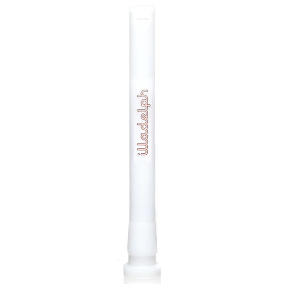 Illadelph Glass - 18mm to 14mm White Standard Downstem - Label Colors Available - $120