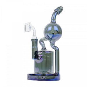 Red Eye Tek - 8.5" Aorta Concentrate Recycler Rig Terminator Finish - Metallic Blue