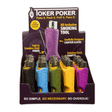 Toker Poker - Clipper Lighter Case w/ Retractable Stainless Steel Poker and Stainless Steel Tamper - Colors Available