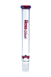 Hoss Glass - 18" 7mm Top Tube - Red - Build a Bong - $100