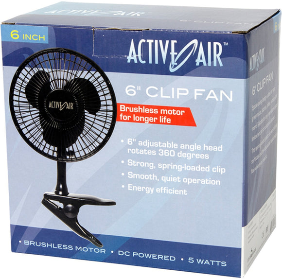 Active Air - Clip Fan w/ Brushless Motor - Sizes Available