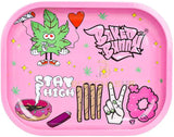 Metallic Rolling Trays - Sizes & Designs Available