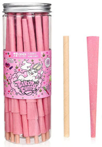 Baked Bunny - Pink King Size Pre Rolled Hemp Cones - 72 Pack