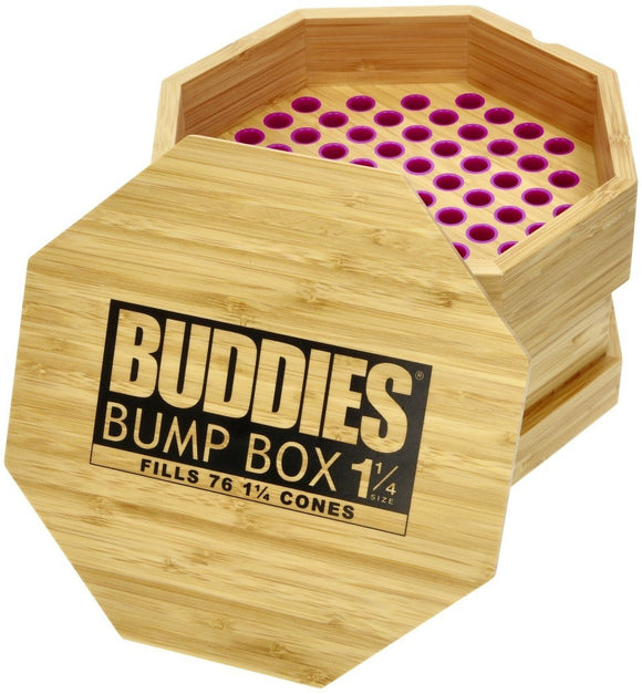 Buddies - Wooden Bump Box Cone Filling Box For 76 Cones - 1¼ Size