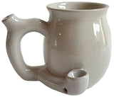 Ceramic Mug Pipe - Colors Available