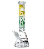 Cheech Glass - 15" 7mm Safari Beaker Bong - Colors Available