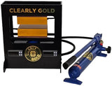 Clearly Gold - Gold Standard Lite 10 Ton Heat Press Machine w/ Pressure Gauge Kit