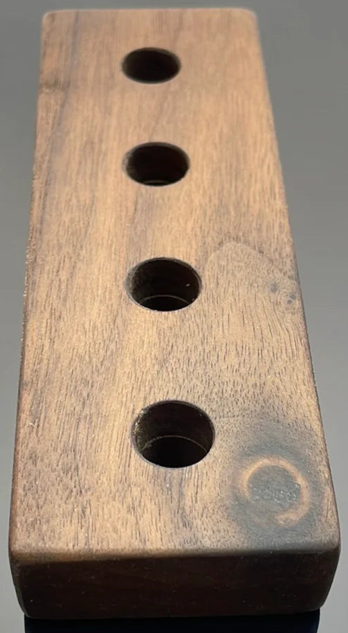 Futo - 14mm 4 hole Bowl Stand - Walnut