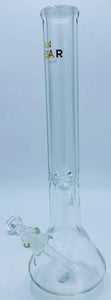 Gear Premium - 18" 7mm Beaker Bong - Clear