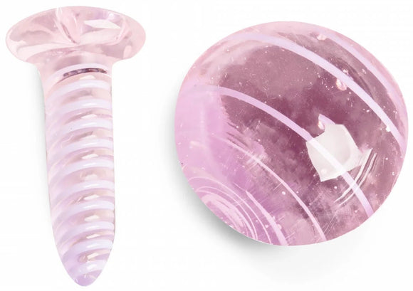 Gear Premium - Color Wrap Terp Slurper Screw & Cap Set - Pink