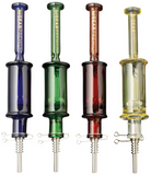 Gear - 6.5" Nectar Collector Dabmolisher w/ Showerhead Perc - Colors Available