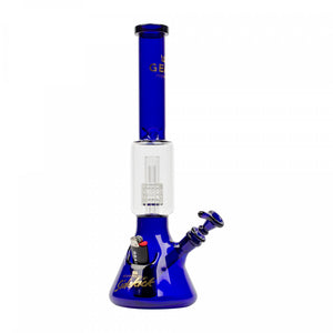 Gear Premium - 15″ Sidekick Boost Beaker Tube w/ Perc - Blue