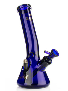 Gear Premium - 12" Sidekick Laid Back Beaker Bong - Blue