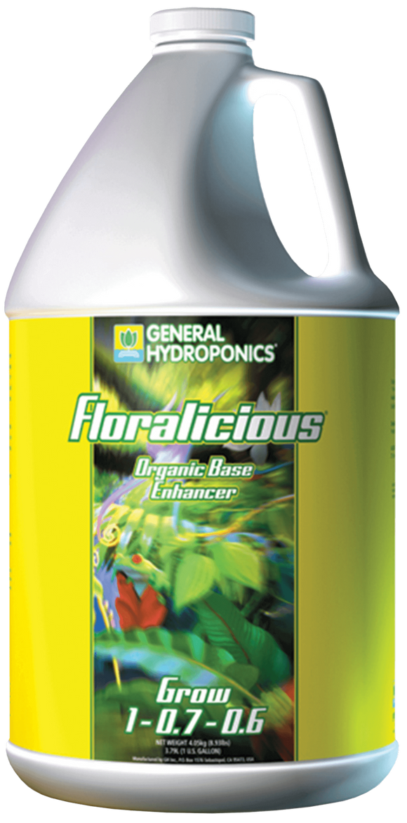 General Hydroponics - Floralicious Grow Fertilizer - 4L