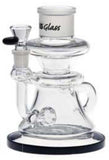 HOSS Glass - Recycler Base Build-a-Bong - Black