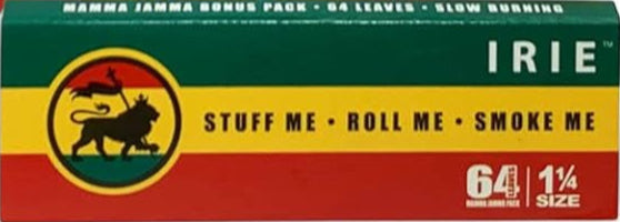 Irie 1¼ Rolling Papers 64 Per Pack