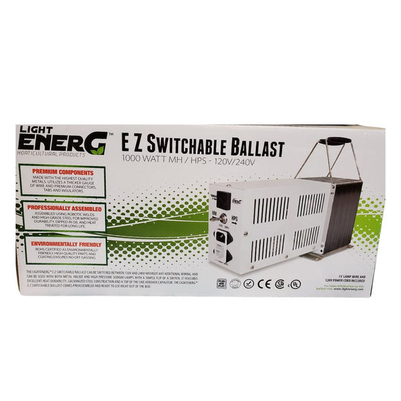 Light Energ - Magnetic Ballast EZ 1000 Watt HPS/MH