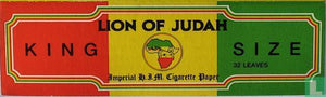 Lion of Judah King Size Rolling Papers 32 Per Pack