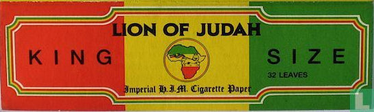 Lion of Judah King Size Rolling Papers 32 Per Pack
