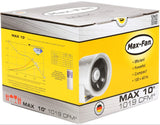 Max-Fan - Inline fan - Sizers Available