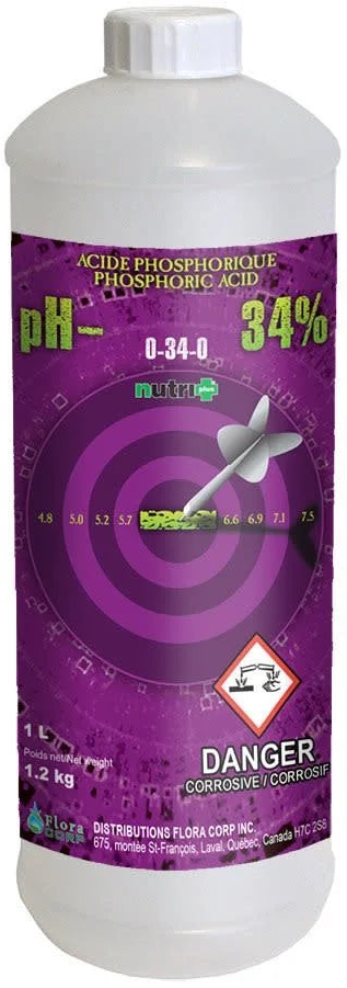 Nutri-Plus - pH Down 34% - 1L