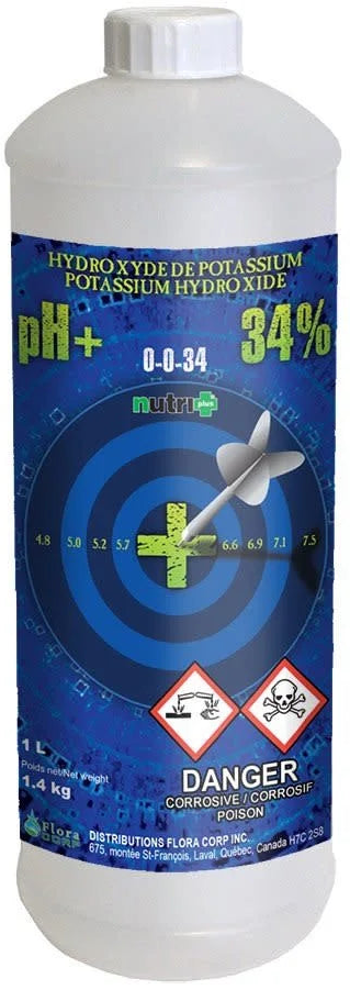 Nutri-Plus - pH Up 34% - 1L