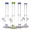Phoenix Star Glass - 17" Double Stem Inline Straight Bong - Colors Available