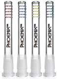 Phoenix Star Glass - 14mm To 18mm Grided Downstem - Sizes & Colors Available