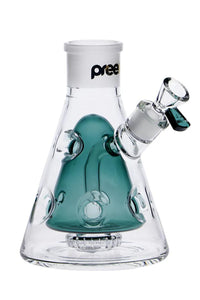 Preemo - 8" Showerhead Swiss Perc Build-a-Bong Base - Teal