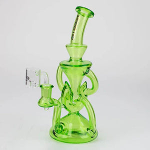 Preemo - 10" 4 Arm Recycler Rig w/ Banger - Green