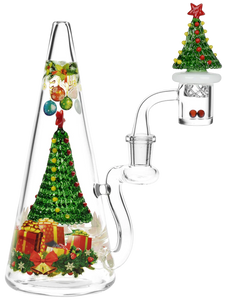 Pulsar Glass - 8" Presents Under The Tree Rig Set