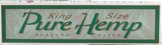 Pure Hemp King Size Rolling Papers - Varieties Available