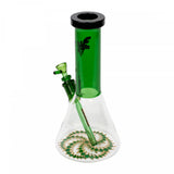 Red Eye Tek - 12" Printed Base Beaker Bong - Colors Available