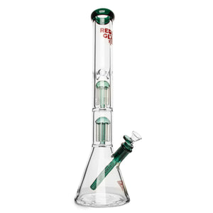 Red Eye Glass - 18" 7mm Wildwood Beaker Bong w/ Double Tree Perc's - Colors Available