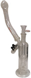 Hoss Glass - 18mm Bubbler/Ash Catcher Combo - Colors Available