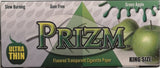 Prizm King Size Transparent Flavored Rolling Papers 32 Per Pack- Flavors Available