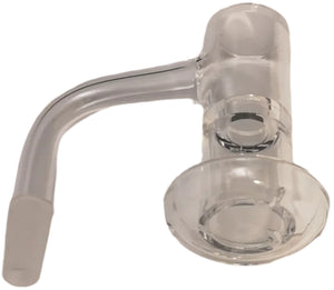 10mm Quartz Banger Male 90° Dual Chamber Terp Slurper