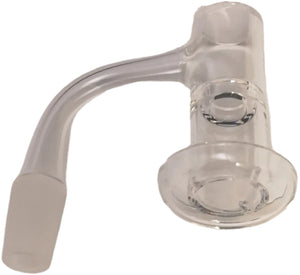 14mm Quartz Banger Male 90° Dual Chamber Terp Slurper